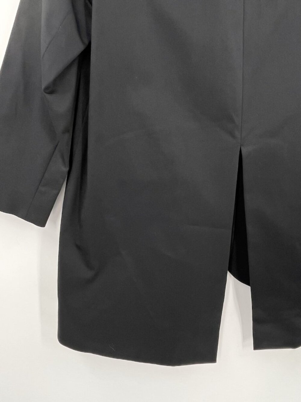 COS Women's Black Sleek Notch Neck Tuxedo Tail Single Button Career Blazer US 2 - Picture 6 of 7